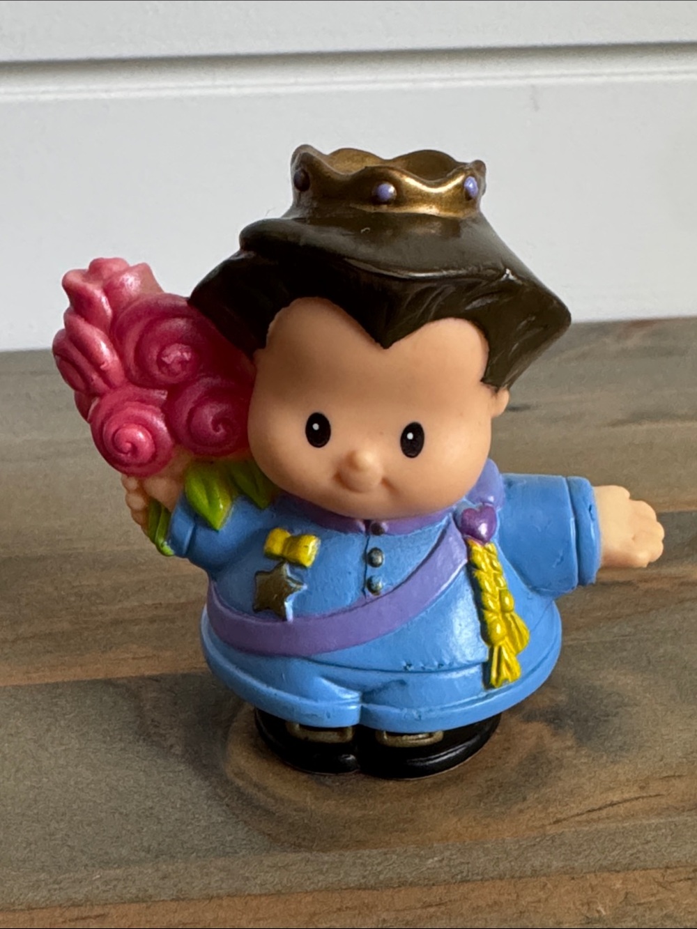 Fisher-Price | Little People: Prince with Roses (2007) - Collectible Toy Figure